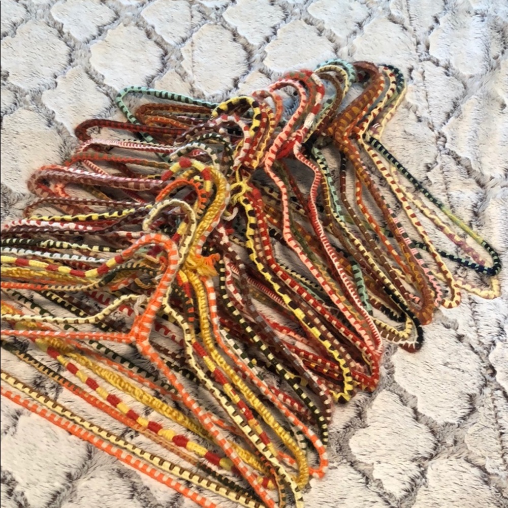 HAND WRAPPED YARN HANGERS